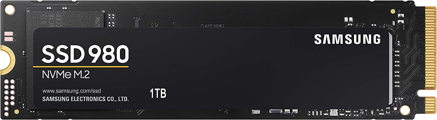 Samsung (MZ-V8V1T0B/AM) 980 SSD 1TB - M.2 NVMe Interface Unidade de Estado Sólido Interno com Tecnologia V-NAND