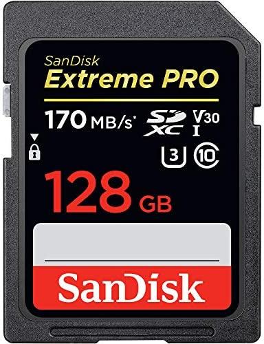 SanDisk Cartão 128 GB Extreme PRO SDXC UHS-I - C10, U3, V30, 4K UHD, cartão SD - SDSDXXY-128G-GN4IN - Imagem 5