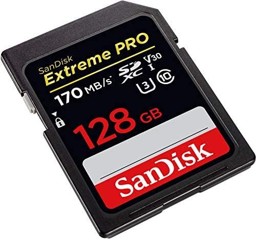 SanDisk Cartão 128 GB Extreme PRO SDXC UHS-I - C10, U3, V30, 4K UHD, cartão SD - SDSDXXY-128G-GN4IN - Imagem 4