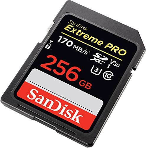Cartão SanDisk 256GB Extreme PRO SDXC UHS-I - C10, U3, V30, 4K UHD, cartão SD - SDSDXXY-256G-GN4IN - Imagem 3