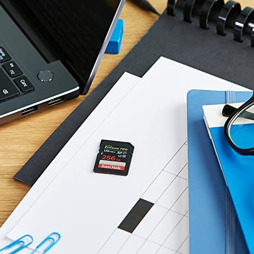 Cartão SanDisk 256GB Extreme PRO SDXC UHS-I - C10, U3, V30, 4K UHD, cartão SD - SDSDXXY-256G-GN4IN - Imagem 4