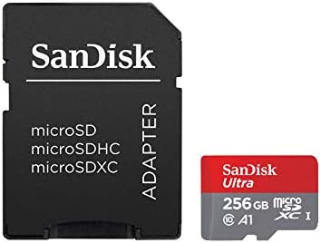 Cartão de Memória MicroSDXC 256GB Sandisk Ultra Classe 10 100MB/s